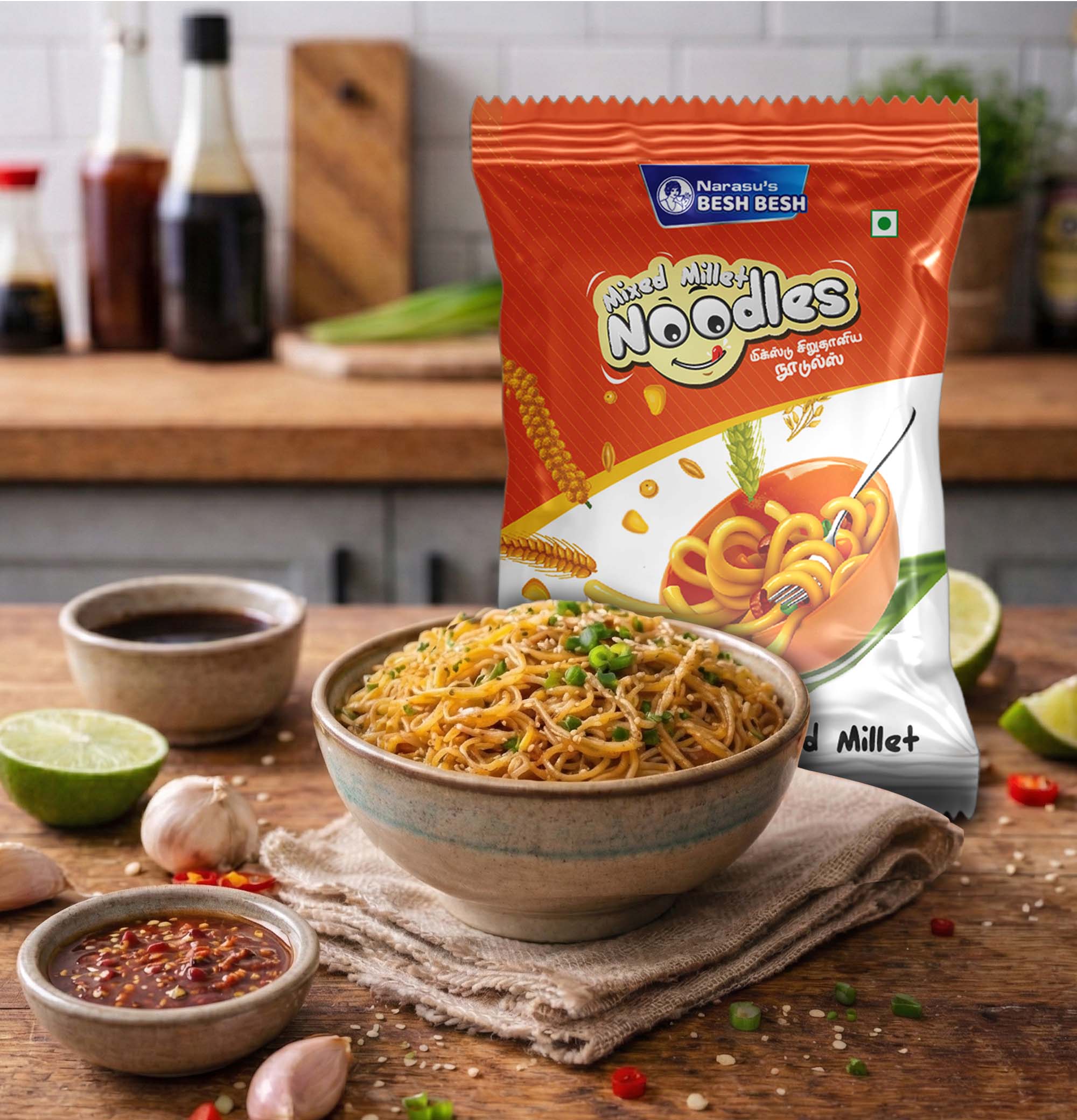 Mixed Millet Noodles